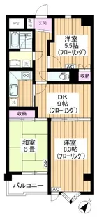 アーバンエリータス【2階】の間取り