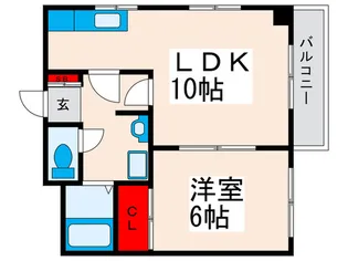 KIハイツ【3階】の間取り