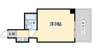 ユニオンハイツ【3階】の間取り