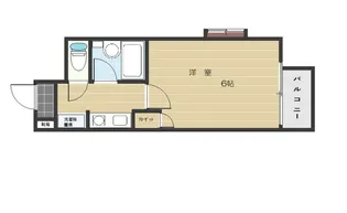トーカンキャステール鹿児島駅前【8階】の間取り