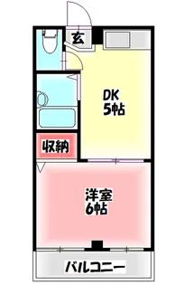 末広大丸マンション【2階】の間取り