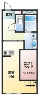 サンマリー常盤台【1階】の間取り