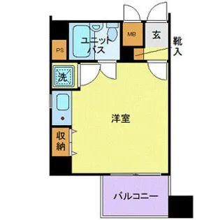 OLIO奥沢【4階】の間取り
