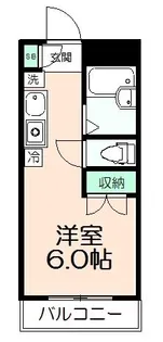 学生会館グリーンオーク(食事付き)【2階】の間取り