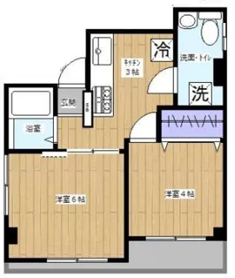 小島マンション【3階】の間取り