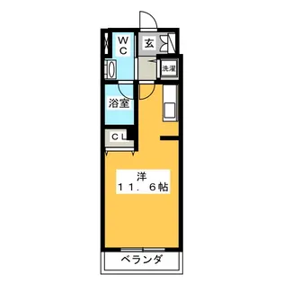 YZ kimabuli【1階】の間取り