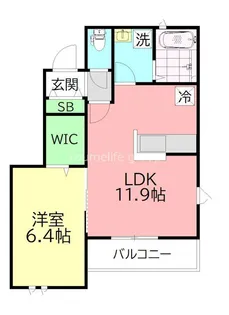 サンキ中央ビル【3階】の間取り