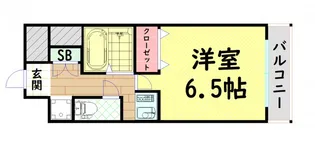 PURE SAKURA 松屋町【10階】の間取り