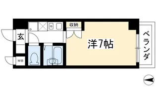 オアーゼ・ミブ【3階】の間取り