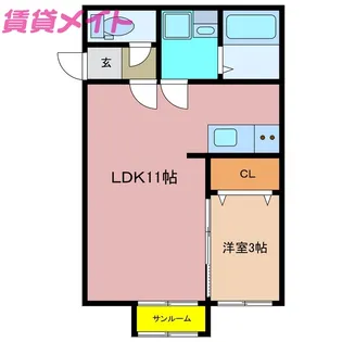 Cozy【2階】の間取り