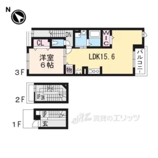 ルートメゾン【3階】の間取り