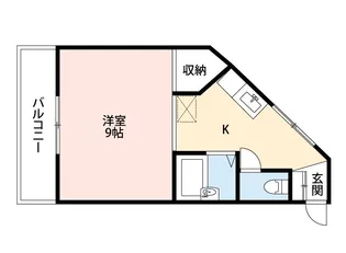 OAK迎町【4階】の間取り