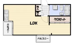 カラクムアチェリア【3階】の間取り