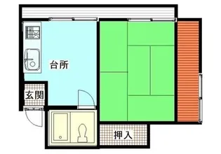 桜ハイム【2階】の間取り