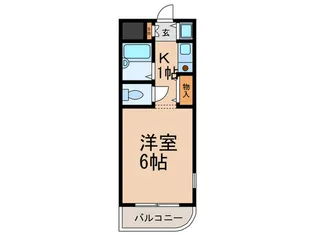 パレ灘【1階】の間取り