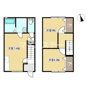 ローサ千丁Aの間取り