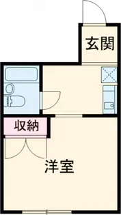ウイングマンション【3階】の間取り