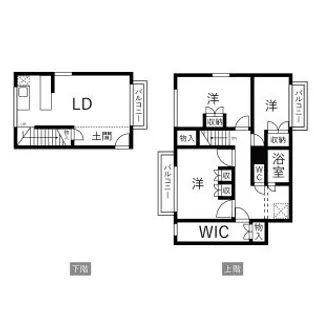 田園マンションの間取り