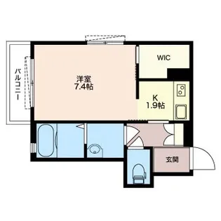 ShaMaison リラフォート【1階】の間取り