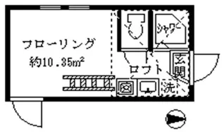 フェリスシェリー【2階】の間取り