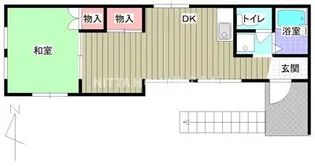 コーポ坪木【2階】の間取り
