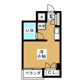第3浅賀ビル【6階】の間取り