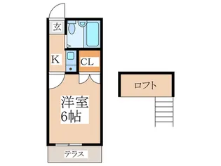 コッツウォルズ武蔵関【1階】の間取り