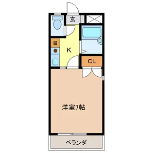 KENT HOUSE【3階】の間取り