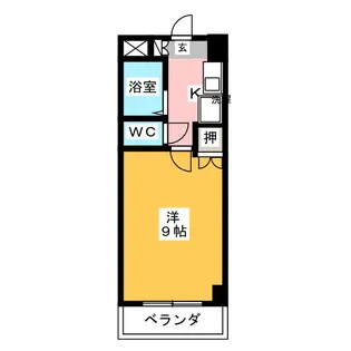 クインシティHISHINO【4階】の間取り