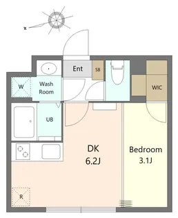 ステラプレイス五橋【3階】の間取り