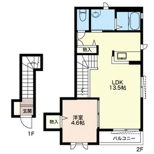 ◆グラン サンク シャーメゾン【2階】の間取り