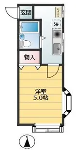 アイランド野方【2階】の間取り