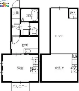 チェリーブラッサムズ三芳【2階】の間取り