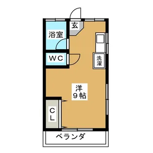 あさの荘【2階】の間取り