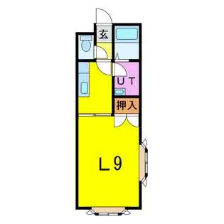 エデン東5条【2階】の間取り