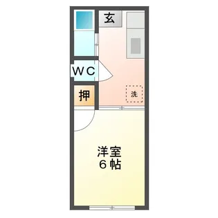 寿サンハイツ【1階】の間取り