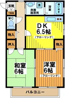 サプリーム【1階】の間取り