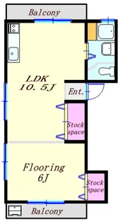 井上マンション【2階】の間取り
