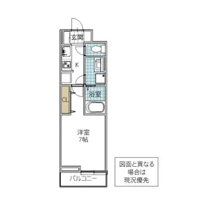 パルシャス 二の宮【2階】の間取り