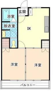 岸本マンション【3階】の間取り