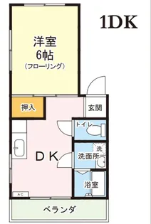 三鷹セントラルハイツ【3階】の間取り