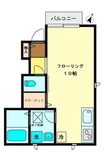 アロマグレイス【1階】の間取り