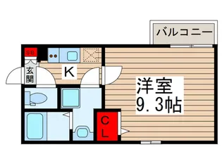 BELLE PORTE【1階】の間取り