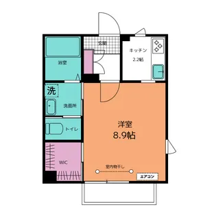 イストリア【1階】の間取り