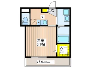 平和トシキハウス【3階】の間取り
