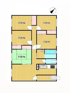 松英ハイツの間取り