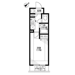 プレール日本橋三越前【8階】の間取り