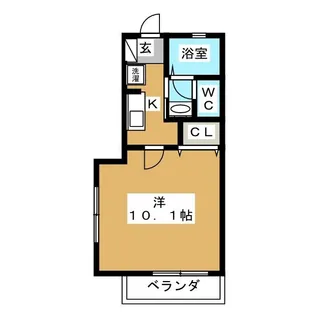 アルカディア【2階】の間取り