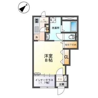 シャトリエ(Chatelier‘s)【1階】の間取り