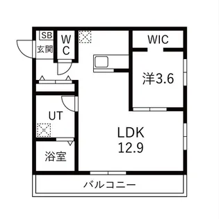 Toyoda Fika【3階】の間取り